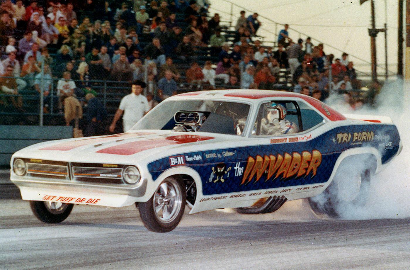 Photo: The Invader | VINTAGE FUNNY CARS IV album | LOUD-PEDAL | Fotki ...