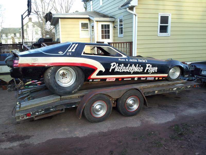 Photo Funny Car Haulers Trailers & Ramp Trucks (9) VINTAGE FUNNY