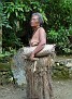 Old Lady in Traditiona Yap Garb