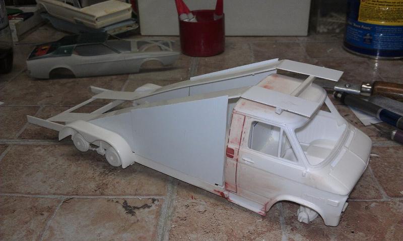 Photo: starting the ramp build | 1979 Chevy Van Hauler album | DRASTIC ...
