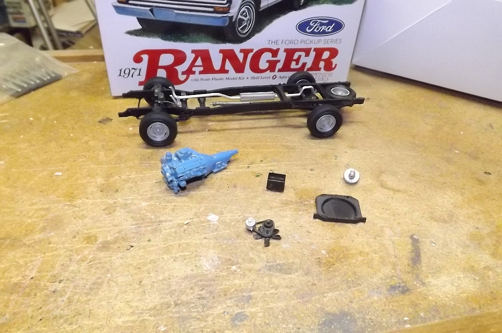 1:25 Scale Ford Ranger Pickup Truck Build Moebius 1:25 Scale 1971 Ford ...