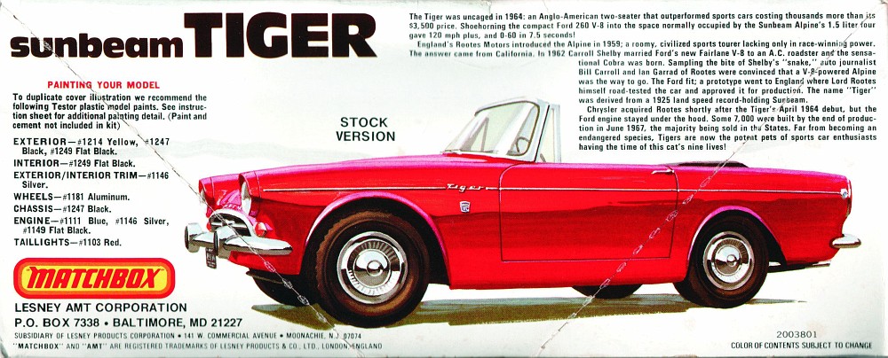 amt sunbeam tiger