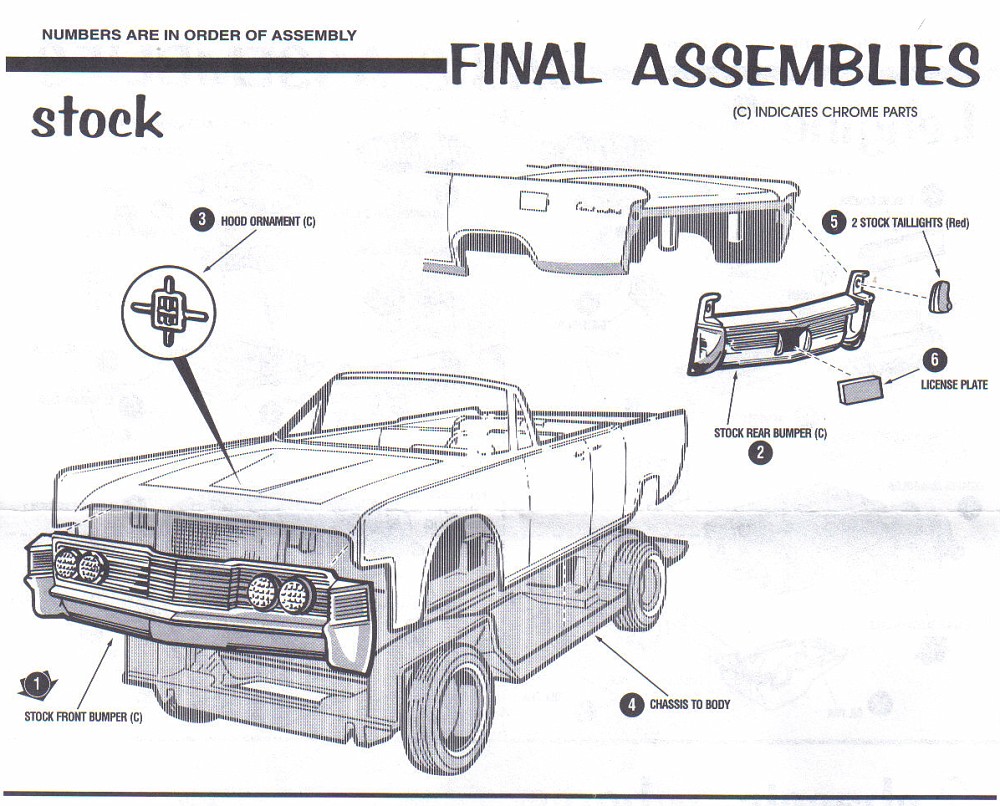 Photo 9 AMT '65 Lincoln Continental Customizing 8122 album