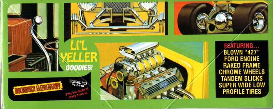 Photo: Li'l Yeller 002 | AMT Li'l Yeller School Bus Show Car #38557 ...