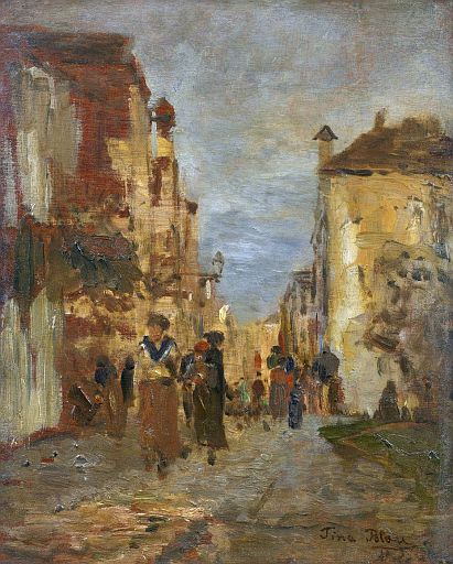 A Town Street (undated)