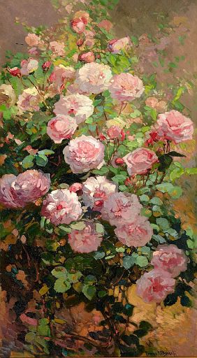 Pink Sun-Dappled Roses (undated)