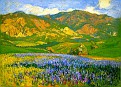 San Fernando Valley: Lupines [undated]
