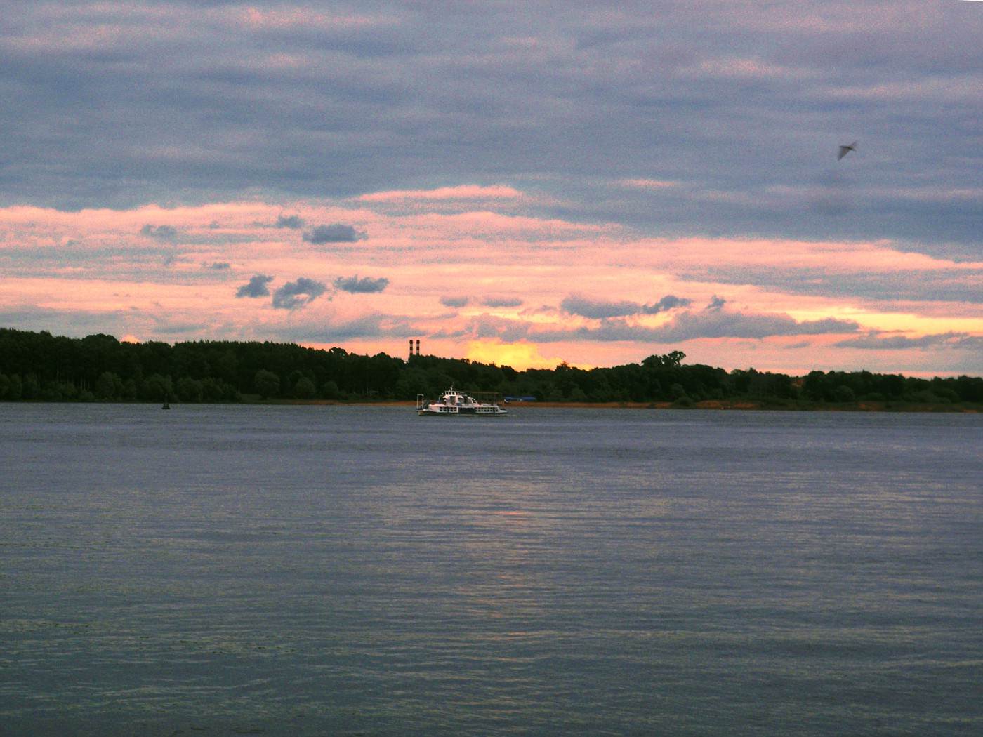 The Volga river