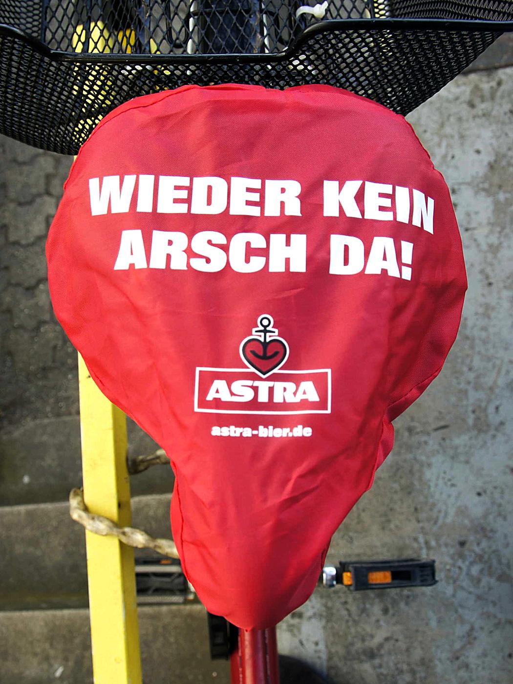 Wieder kein Arsch da!