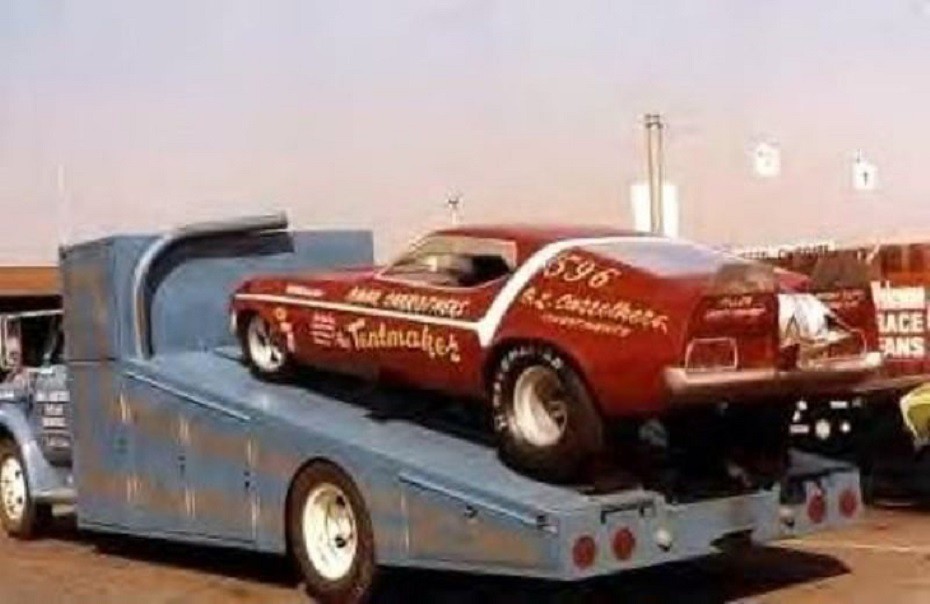 Photo Funny Car Haulers Trailers & Ramp Trucks (17) VINTAGE FUNNY