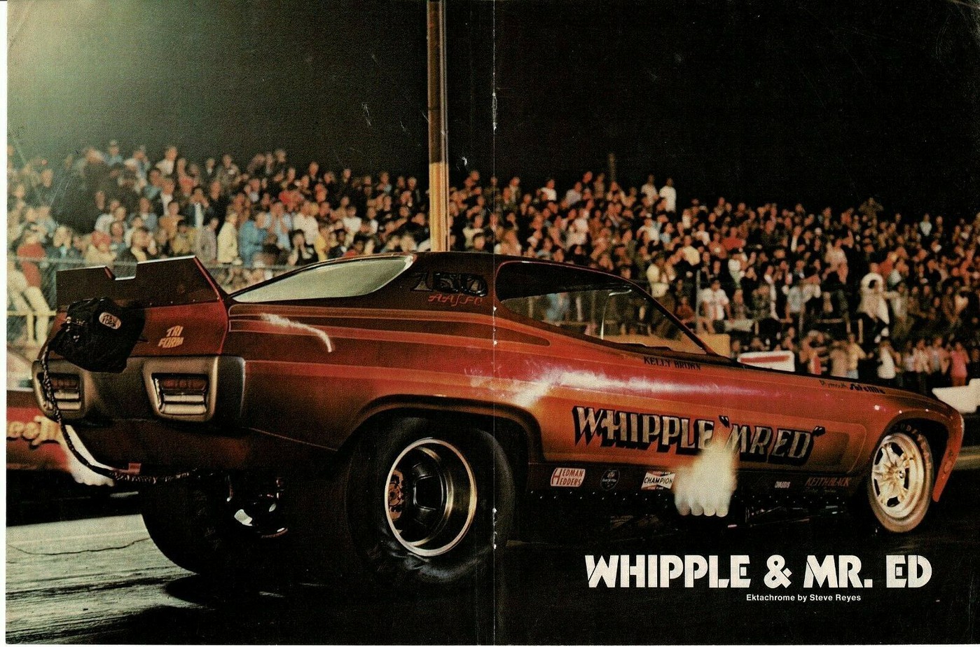 Photo: WHIPPLE MR ED Funny Car Drag Racing Poster | VINTAGE FUNNY CARS ...