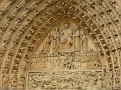 Notre Dame Above Door Story of Christ
