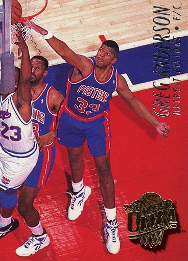 1993-94 Topps Bill Laimbeer . Detroit Pistons #147