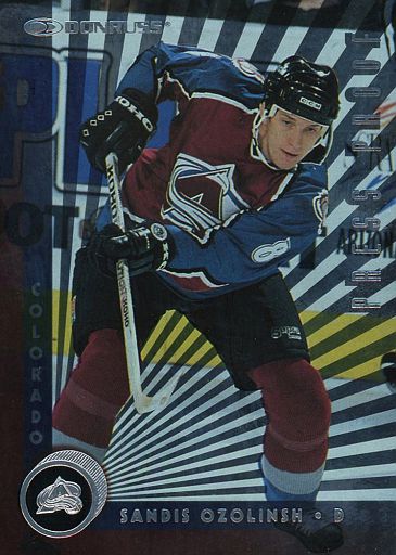 2003-04 Parkhurst Rookie Jersey and Sticks Patrick Roy /80 COLORADO  AVALANCHE