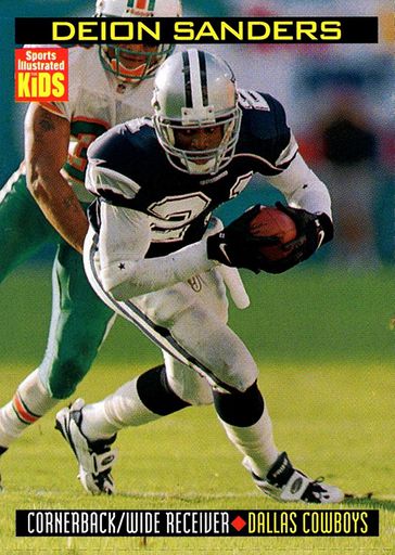 1999 Topps Deion Sanders Dallas Cowboys #272