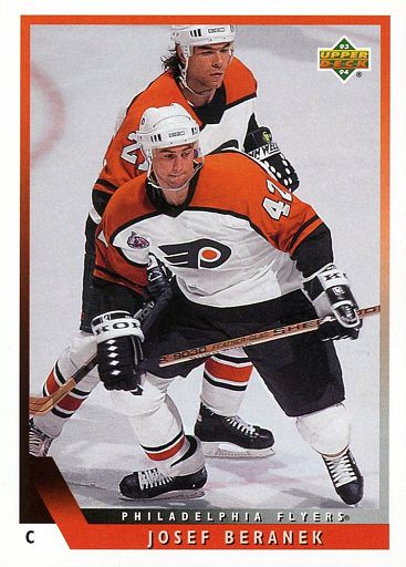 NHL 1991-92 Upper Deck # 204 Terry Carkner Philadelphia Flyers