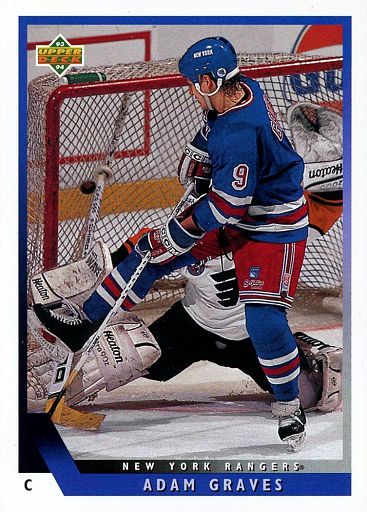 Geoff Courtnall autographed Hockey Card (St. Louis Blues, SC) 1995 Upper  Deck #128