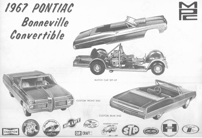 Photo: MPC1967BonnevilleConvBoxb | MPC 1967 Pontiac