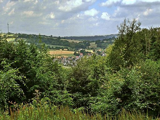 Blick auf das Dorf