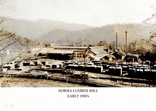 Norma Lumber Mill - Enhanced and Colorized