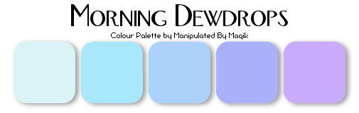 Magik Colour Challenge Palettes MorningDewdrops-vi