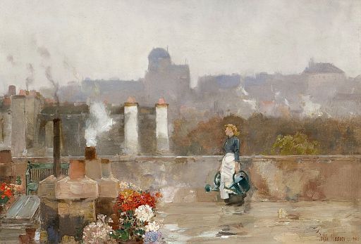 Rooftop Garden, Paris (1888)