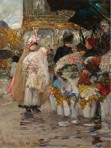 Corner Flower Shop (1889)