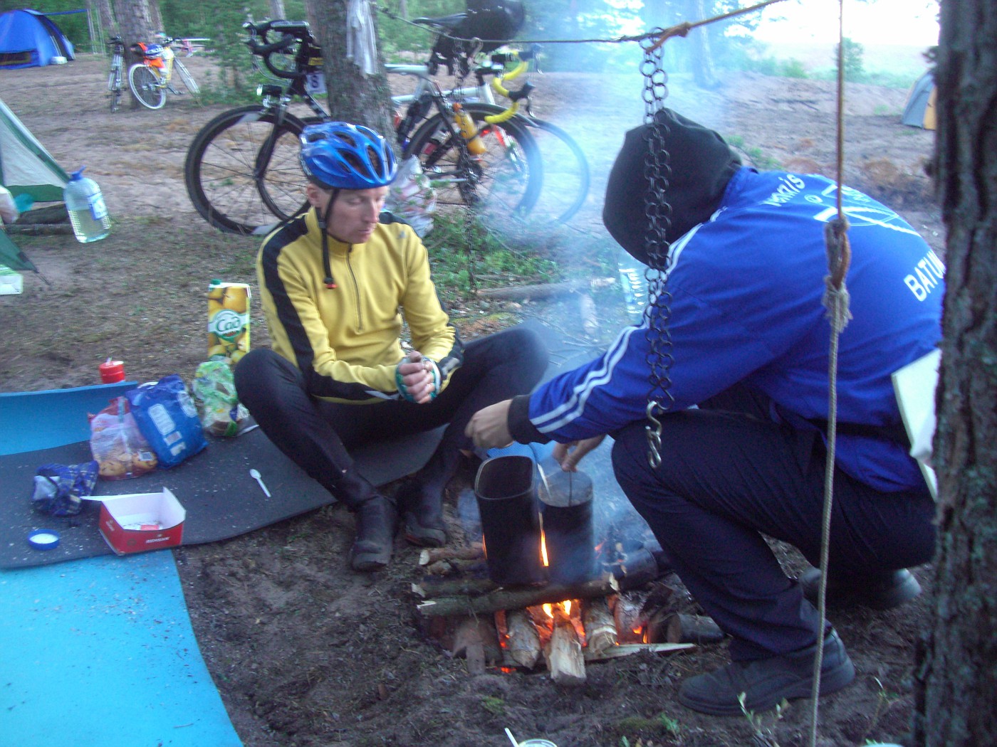 Kontrollstelle bei Vidlitsa am Ladoga