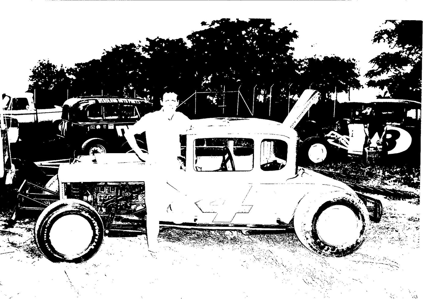Photo: Driver - Randall Adams Car Owner - Billy Hicks At Rocket ...