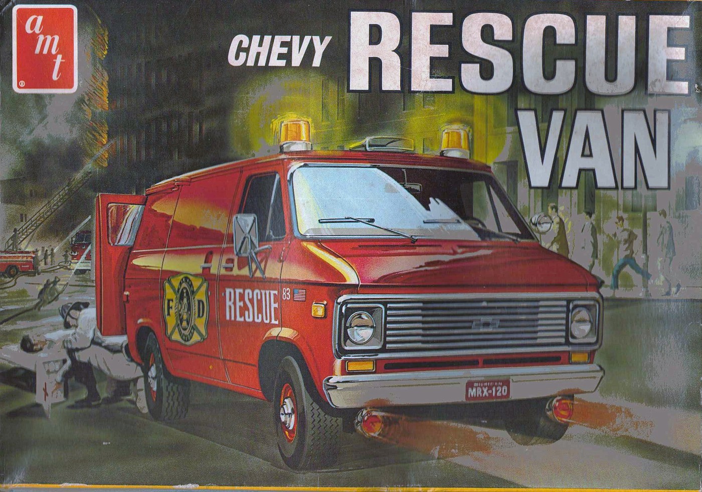 Photo: AMT Chevy Rescue Van-2 | AMT Chevy Rescue Van Kit # T