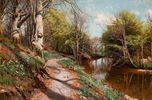 Spring Landscape with Water (1909)