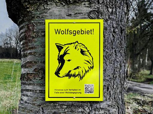 Wolfsgebiet!