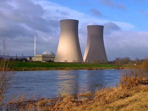 Ruine: das stillgelegte Kernkraftwerk in Grohnde