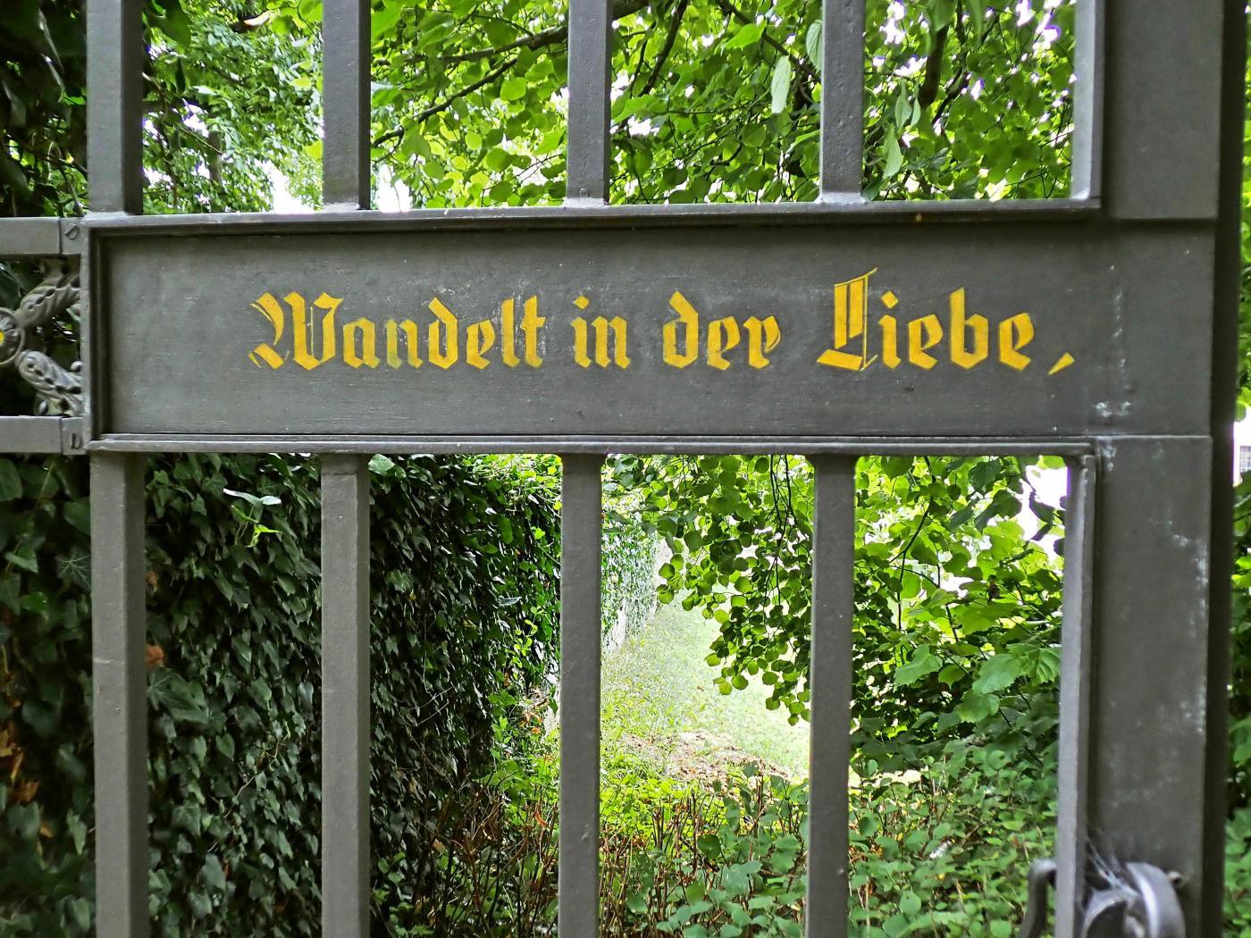 Wandelt in der Liebe