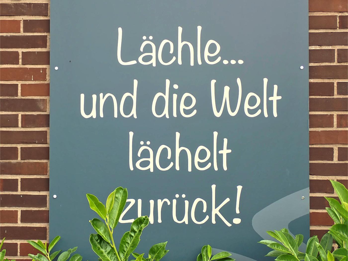 Lächle ... und die Welt lächelt zurück!