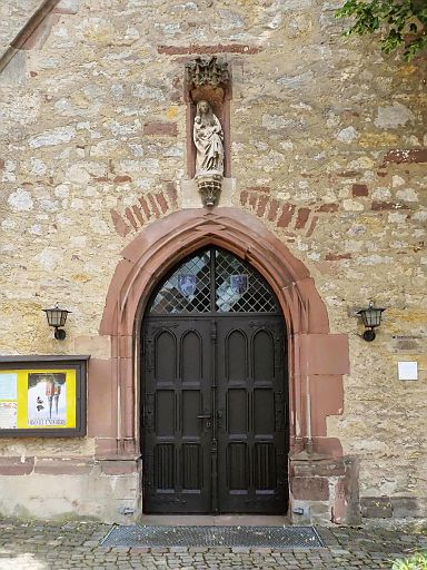 Eingang Maria Im Weinberg Kirche