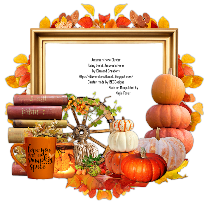 MBM Freebie Time- Autumn HereClusterFrame2BKCDesignsBKC-vi