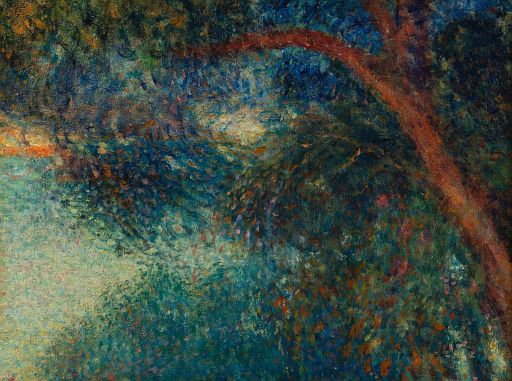 Weeping Willow near a River [fragment] (undated)