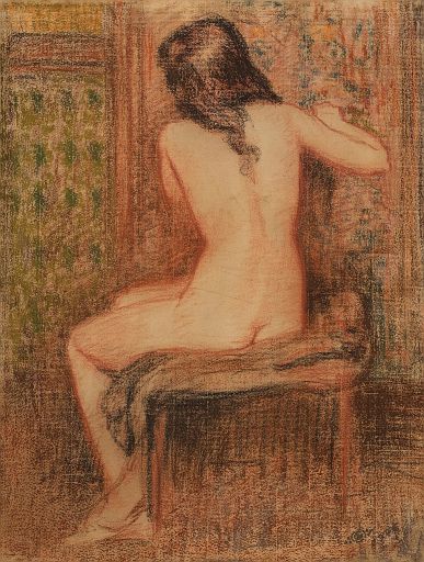Seated Nude from Behind (1905)