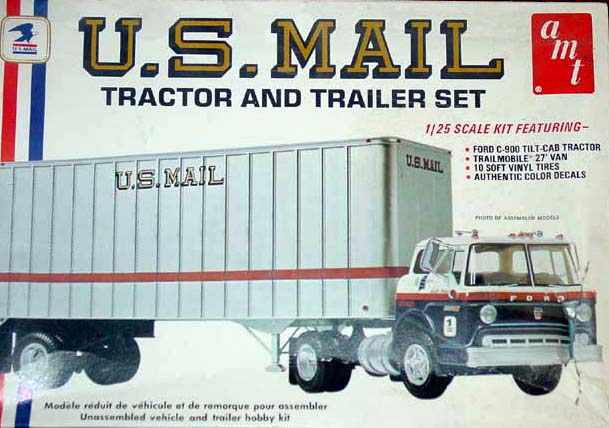 AMT Rigs and Trailers Box top only album | DRASTIC PLASTICS MODEL CAR ...