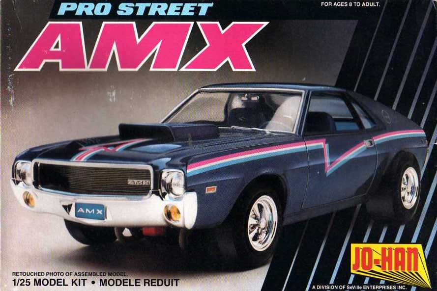 自動車 jo-han pro street comet Photo: 1968 AMC AMX Pro Street 001 | JOHAN Pro Street AMX #S-1002