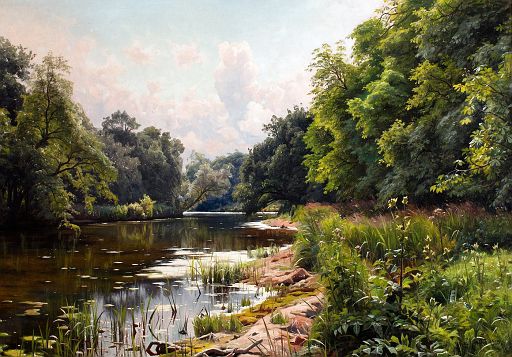 Summer Day by the River (1910)