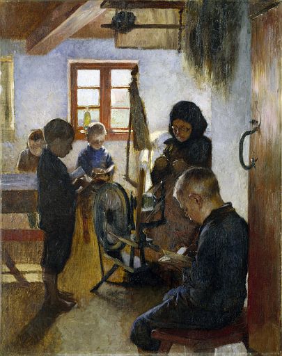 In the Village School (1884)