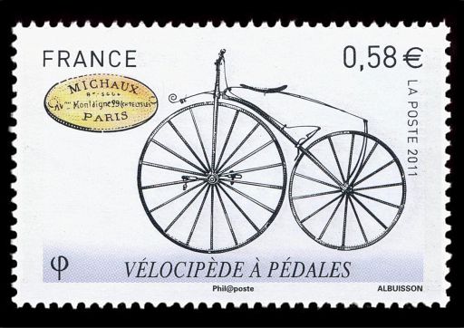 Vélocipède à pédales