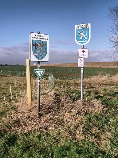 Weser-Radweg kreuzt Landkreisgrenzen