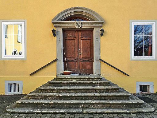 Eingang ins Schlossgebäude