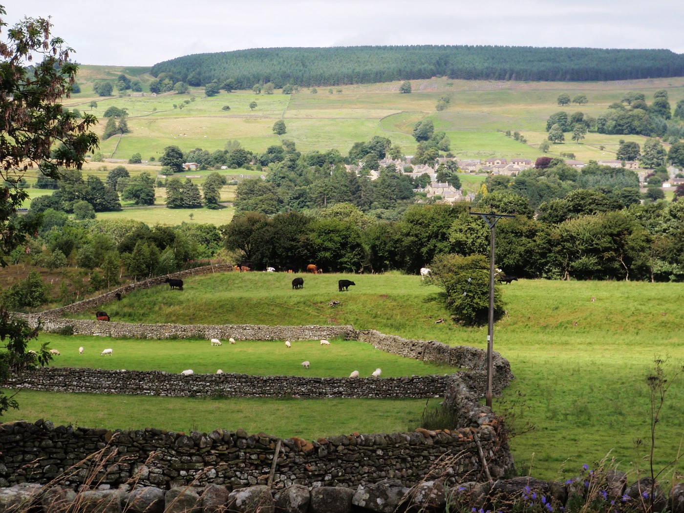 Landscape of Cumbria, England