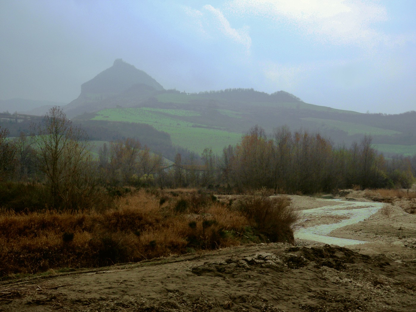 Paesaggio nei pressi di San Leo