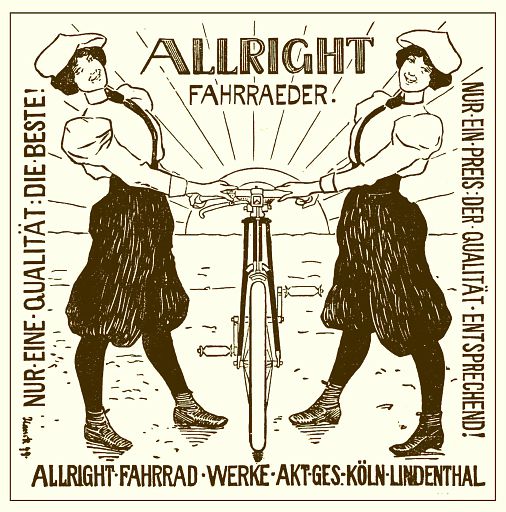 Allright Fahrräder - 1899