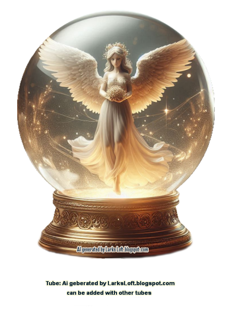 Designer Lovely angel globe